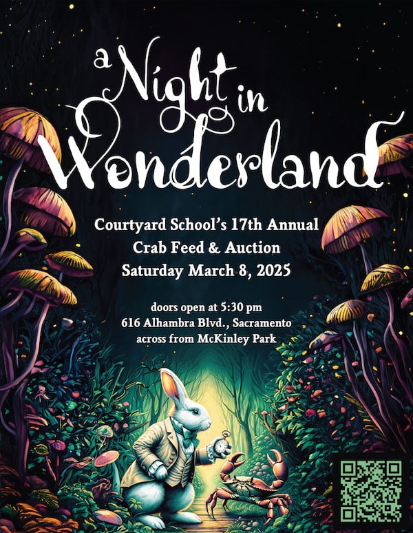 A Night in Wonderland, Courtyard School's 17th Annual Crab Feed and Auction